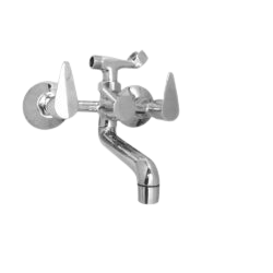 Wall mixer telephonic crutch bathroom fitting