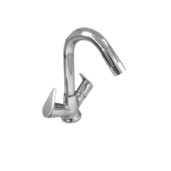 Central hole basin mixer bathroom fitting