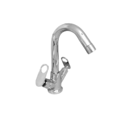 Center hole basin mixer