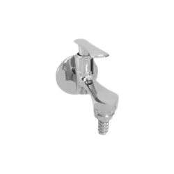 Nozzle bibcock bathroom fitting
