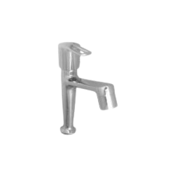 Pillar cock high neck bathroom fitting
