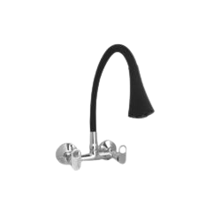Sink mixer dual flow bathroom fitting