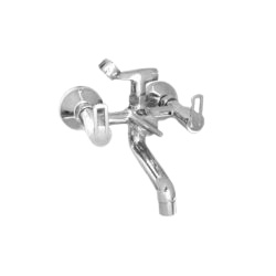 Wall mixer telephonic crutch bathroom fitting