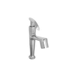 Pillar cock high neck bathroom fitting