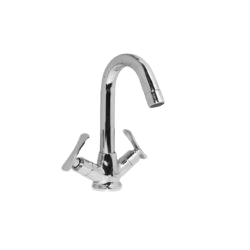 Central hole basin mixer bathroom fitting