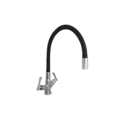 Central hole basin mixer revolving single flow bathroom fitting