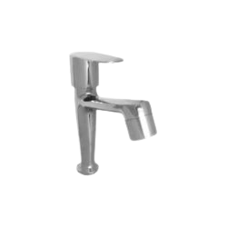 Pillar cock high neck bathroom fitting