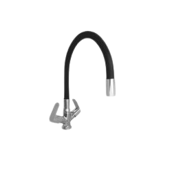 Central hole basin mixer revolving single flow bathroom fitting