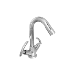 Central hole basin mixer bathroom fitting
